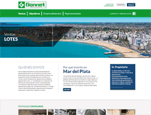 Tablet Screenshot of gonnet.com.ar